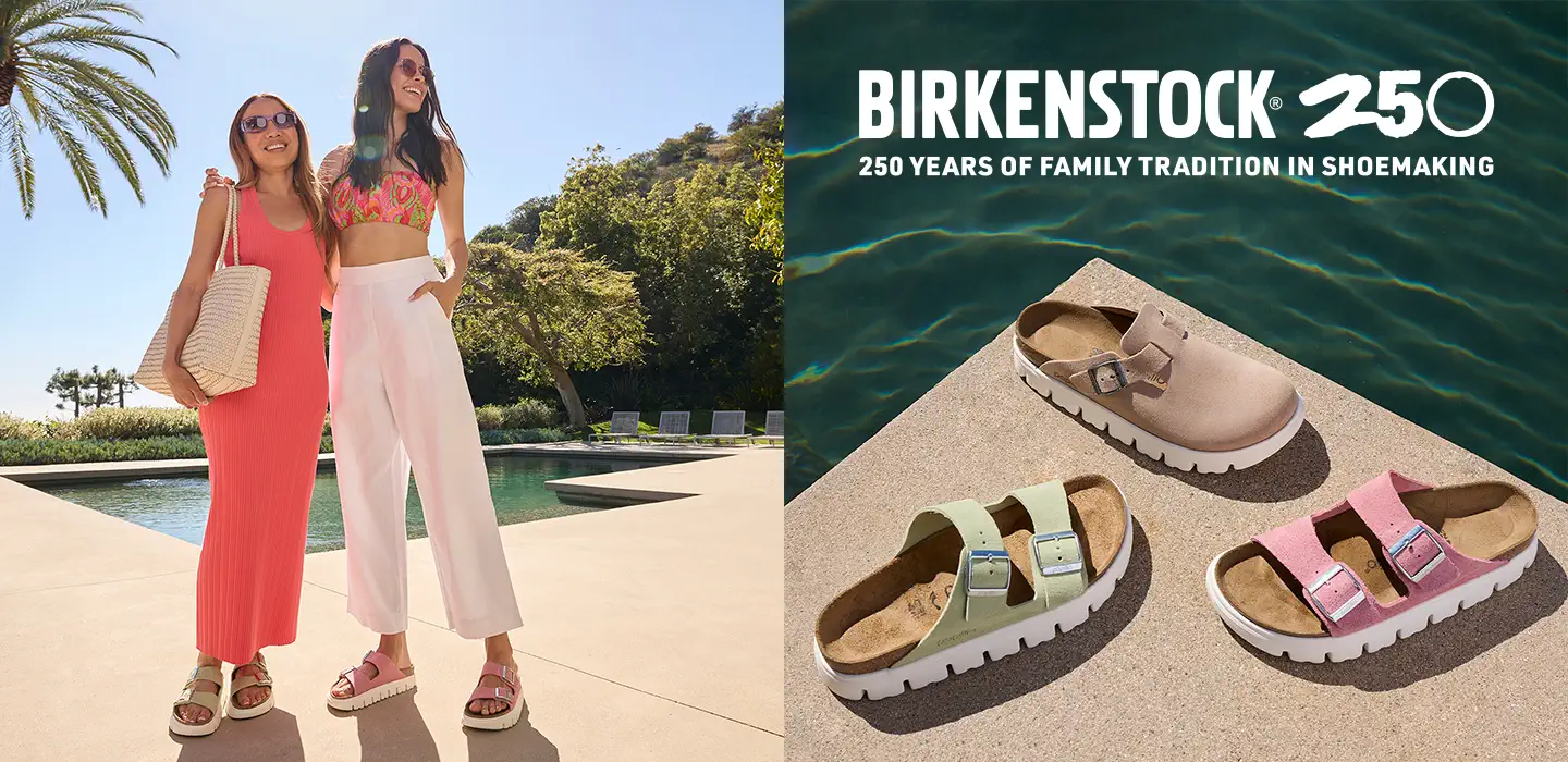Birkenstock 250.
250 years of family tradition in shoemaking.