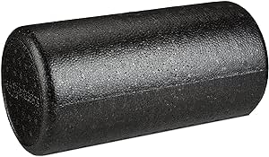 Amazon Basics High-Density Round Foam Roller for Exercise, Massage, Muscle Recovery