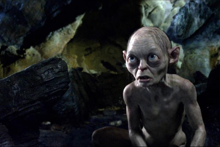 Andy Serkis as Gollum in The Hobbit
