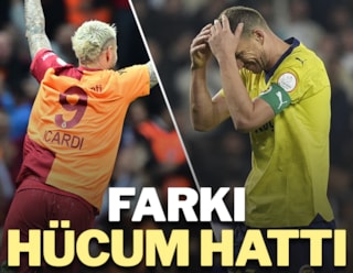 Galatasaray ile Fenerbahçe arasındaki hücum farkı fark yarattı