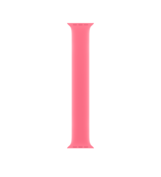 Correa uniloop rosada, hecha de fluoroelastómero suave sin hebillas ni cierres