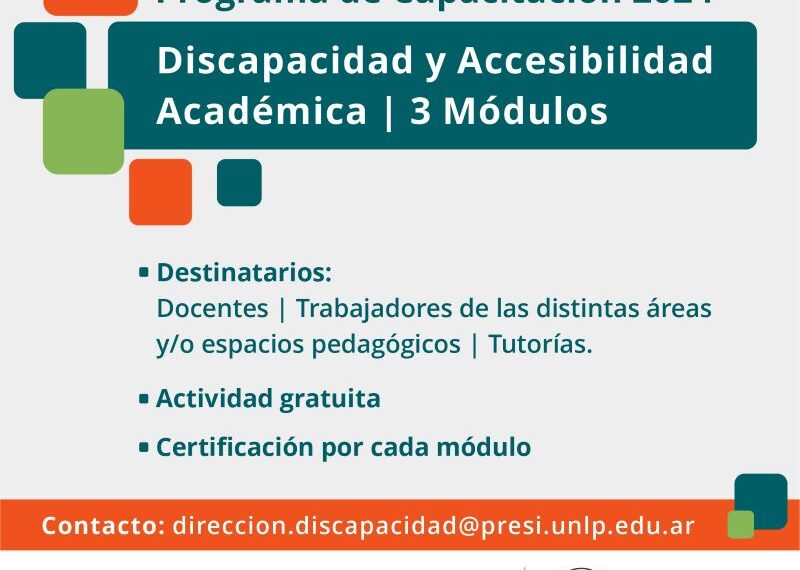 Discapacidad y Accesibilidad Académica: Programa de Capacitación