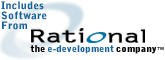 Includes Software from Rational - the e-development company