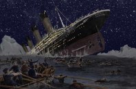 Titanic, image via shutterstock