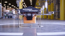 Amazon's drone deliveries could include shipping label parachutes