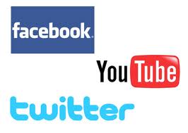 facebook youtube twitter logo social media