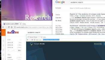 Academic search engines
