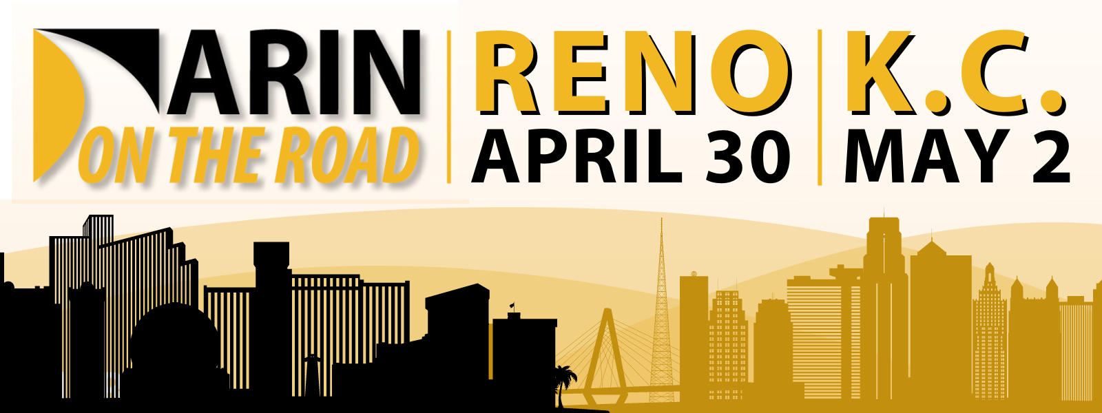 ARIN on the Road is coming to Reno and Kansas City