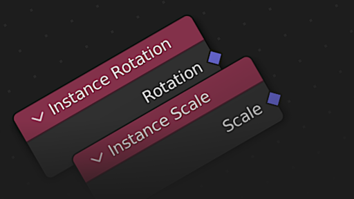 Instance Scale + Instance Rotation