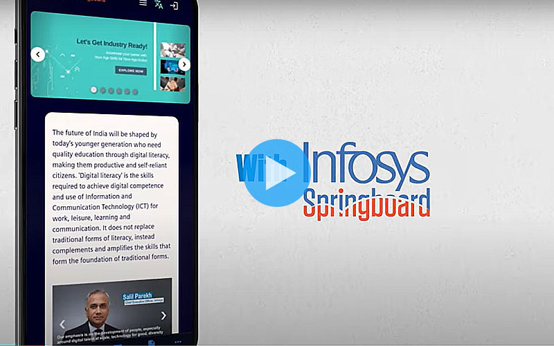 Infosys Springboard App Preview