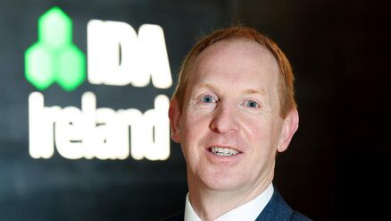 IDA CEO Michael Lohan said the selection of Limerick city will 'position the Mid-West and Ireland well for future investment in the sector'.  Picture: Maxwells Dublin
