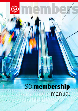 Cover page: ISO Membership Manual