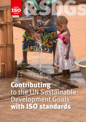 Cover page: Contributing to the UN Sustainable Development Goals with ISO standards