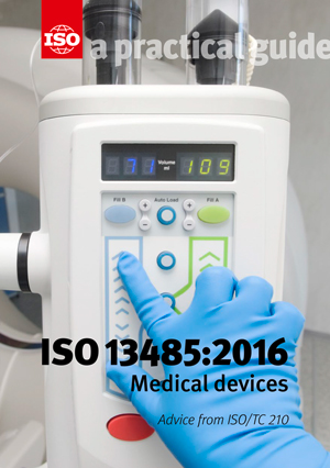 Cover page: ISO 13485:2016 - Medical devices - A practical guide