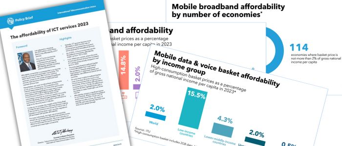 Policy Brief - The affordability of ICT services 2023