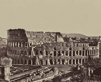 The Colosseum, attributed to Robert Eaton, c. 1855. 