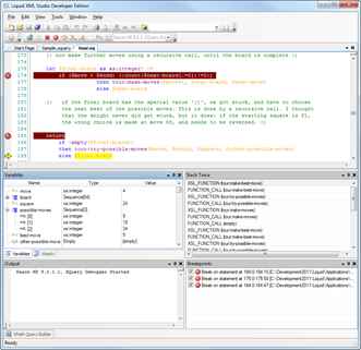 XQuery Editor and Debugger