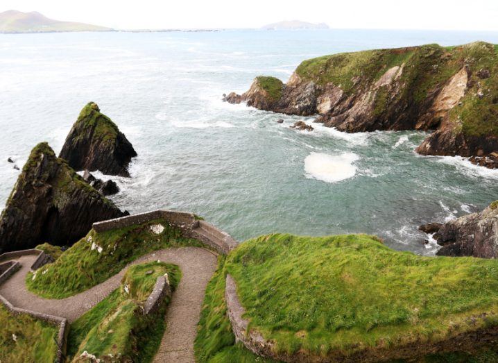 A view of the Dingle Peninsula, which has become a marine national park in Ireland.