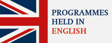 Programmes held inEnglish