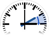 时间变化 至 夏令时 从 02時00分 至 03時00分